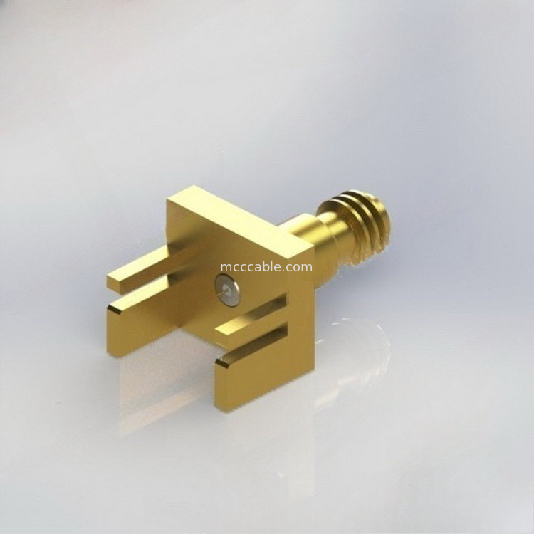 Коаксиловый разъем OEM латунный 1mm RF с .009