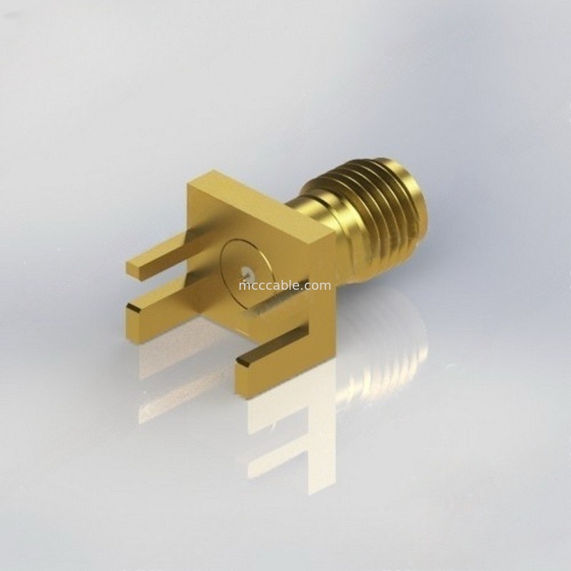 Коаксиловый разъем OEM латунный 1mm RF с .009