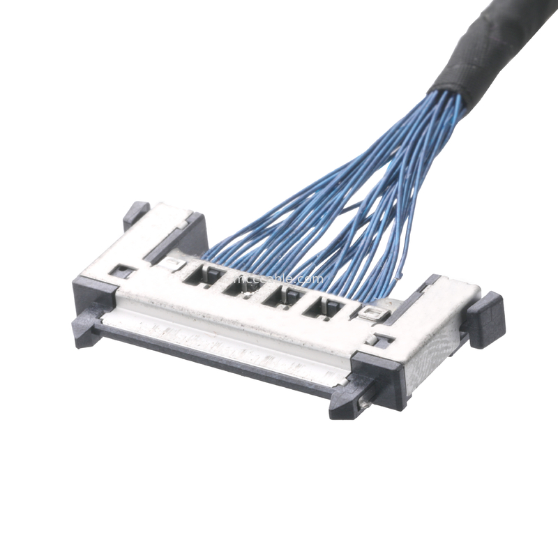 JAE FI-RE31CL к проводке провода molex тангажа сборки кабеля 0.3mm FI RE31CL LCD Lvds подгонянной кабелем