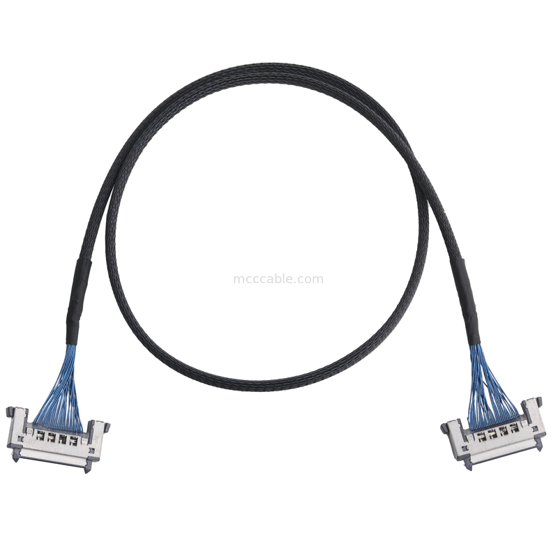 JAE FI-RE31CL к проводке провода molex тангажа сборки кабеля 0.3mm FI RE31CL LCD Lvds подгонянной кабелем