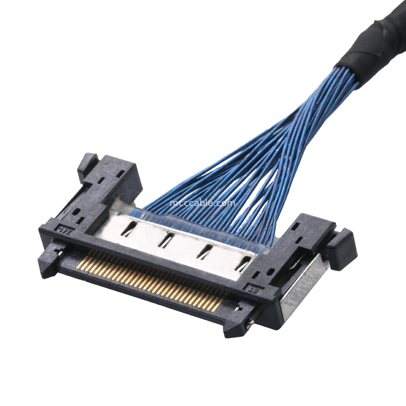 JAE FI-RE31CL к проводке провода molex тангажа сборки кабеля 0.3mm FI RE31CL LCD Lvds подгонянной кабелем