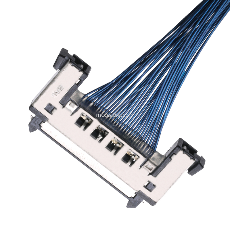 JAE FI-RE31CL к проводке провода molex тангажа сборки кабеля 0.3mm FI RE31CL LCD Lvds подгонянной кабелем