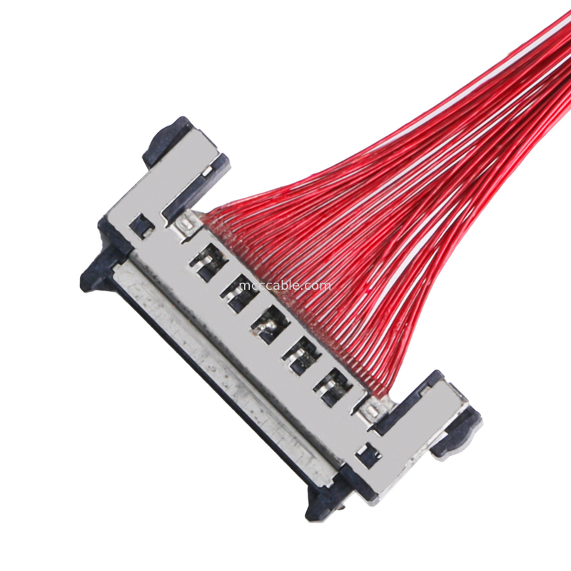 Сборка кабеля JAE FI-RE41CL LCD Lvds к проводке провода Molex тангажа FI RE41CL 0.3mm