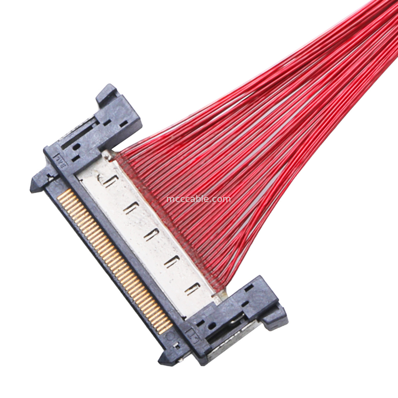 Сборка кабеля JAE FI-RE41CL LCD Lvds к проводке провода Molex тангажа FI RE41CL 0.3mm