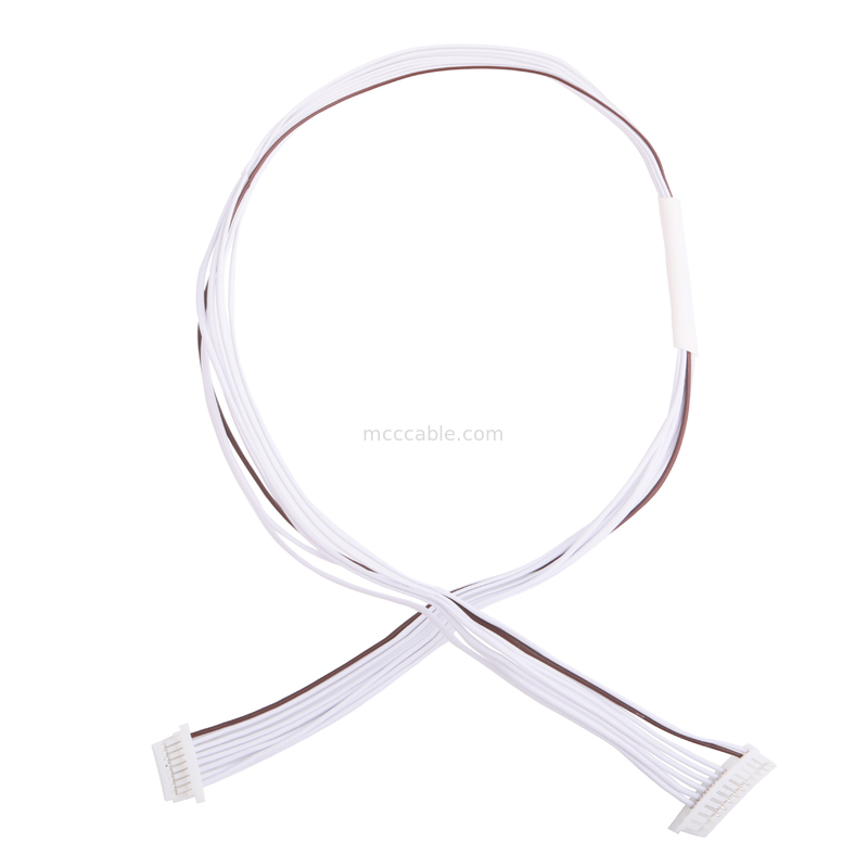 0.80mm 8 проводка JST SHR-08V-S-B провода сборки кабеля PVC LVDS PIN