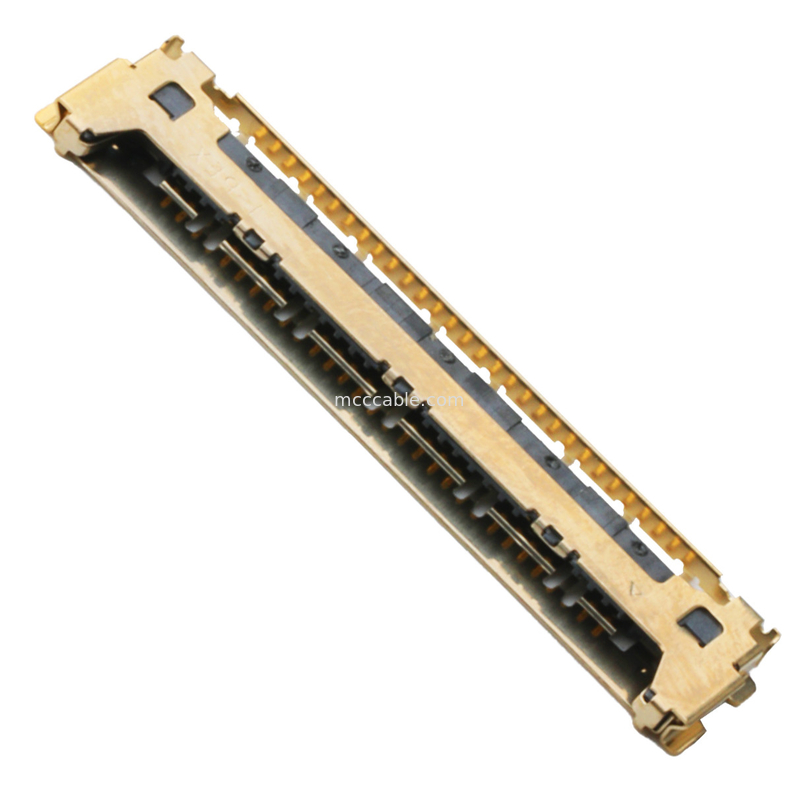 20682-020E-02 Горизонтальная ультратонкая коаксиальная LVDS кабельная сборка 0,4 мм контактный промежуток