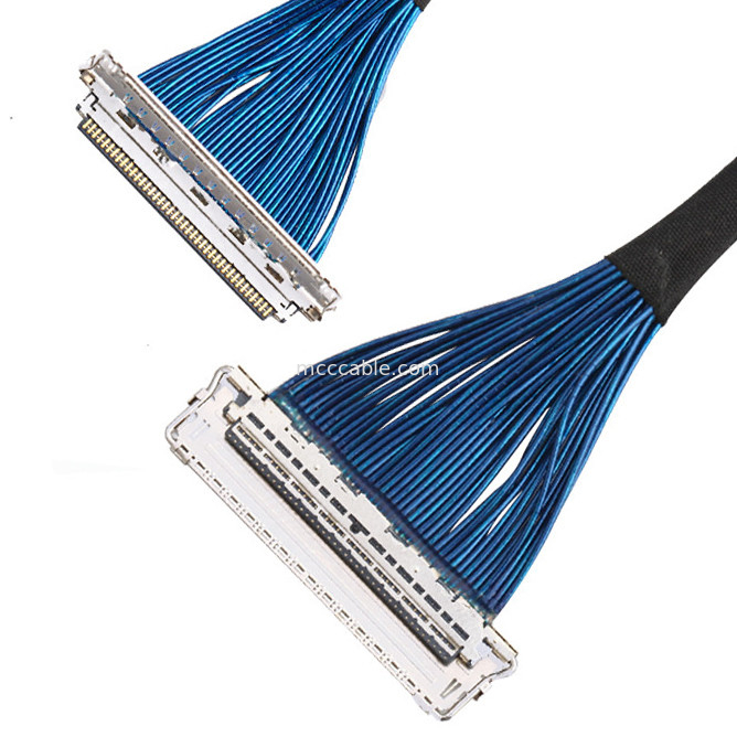 Микрокоаксная мипи Dsi Lvds ЭДП кабельная сборка 20846 20Pin 20846-020t-02 20847-020t-02 20P
