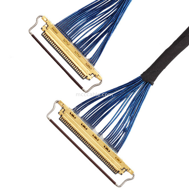 Тангаж 20453-330t-13  0.5mm кабеля EDP 44AWG SGC LVDS к 20453-340t-13