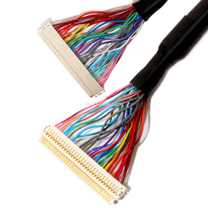 Сборка кабеля ЧАСОВ 30PIN LVDS расширения, Df19-30s к кабелю Lvds провода Df19-30s дискретному