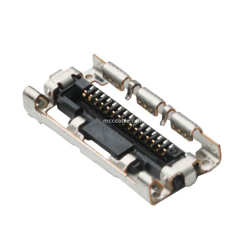 15 Pin  LVDS EDP DF36A-15S-0.4V Micro Coax Cable Assembly Connector (соединитель для сборки микрокоаксивных кабелей)