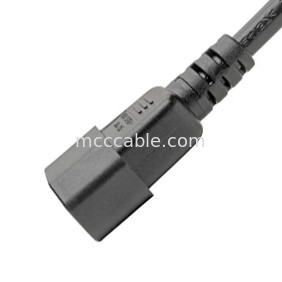 Подключатель адаптер C14 к C5 Корд адаптера питания 7a 250v 18 Awg