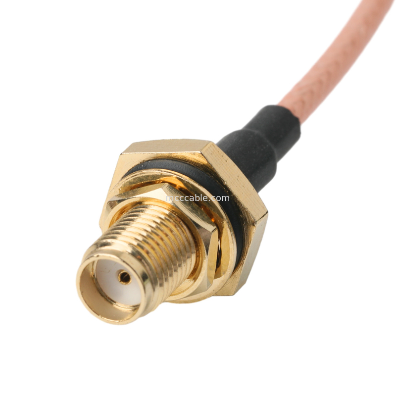 OEM / Odm Rg316 кабельный разъединитель Sma Женский переборный разъем к мужскому прямому розетке