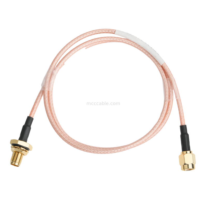 OEM / Odm Rg316 кабельный разъединитель Sma Женский переборный разъем к мужскому прямому розетке