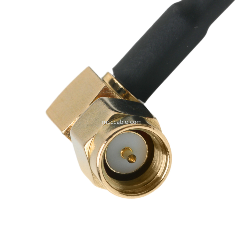 Ip67 Rohs Custom Коаксиальный кабель Ra Sma Вставка прямоугольная Вставка Rg316 OEM / ODM