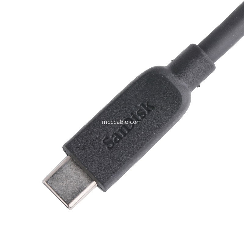 Rohs Внешний жесткий диск кабель USB-C к Micro USB 3.1 Gen 2 10 Гбит / с Длина настройка