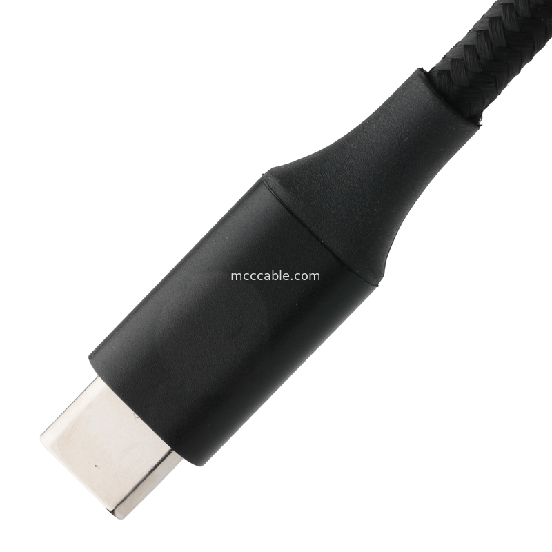 USB Type C к USB Type C высокоскоростной USB расширительный кабель с плетеной сеткой