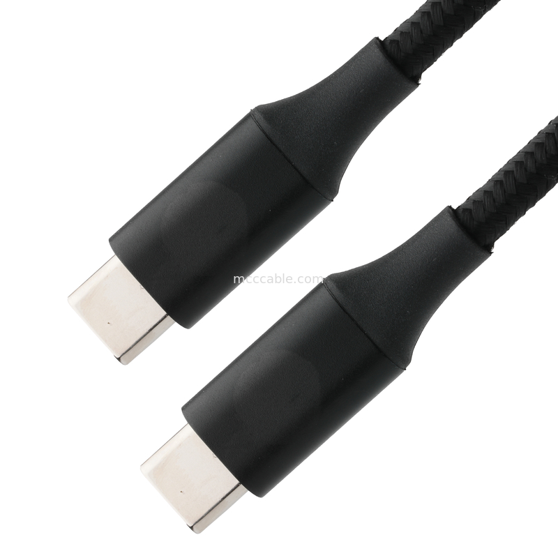 USB Type C к USB Type C высокоскоростной USB расширительный кабель с плетеной сеткой