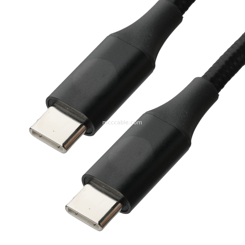 USB Type C к USB Type C высокоскоростной USB расширительный кабель с плетеной сеткой