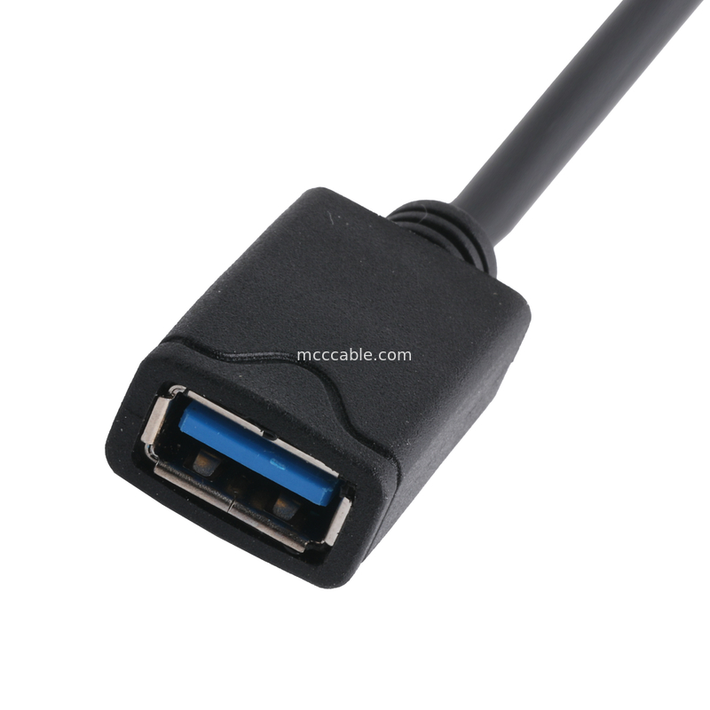 Подключатель адаптер Rohs USB Adapter кабель тип C мужской USB - тип А женский OEM / ODM настройка