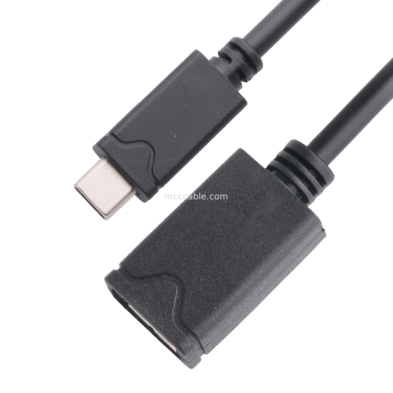 Подключатель адаптер Rohs USB Adapter кабель тип C мужской USB - тип А женский OEM / ODM настройка