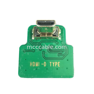 MIPI Коннекторные адаптеры ROHS HDMI-D адаптер Micro Elbow Head HDMI-D к 20454-220-02 20455 20453