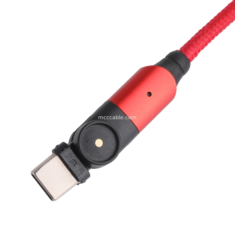 180 градусов вращения USB 3.0 типа А до типа C кабель 1,5 м Алюминиевая оболочка зарядка