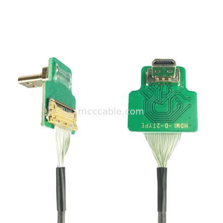 Micro HDMI Straight Head 20454-220-02 20455 20453 Micro HDMI-D-2 к  OEM / ODM