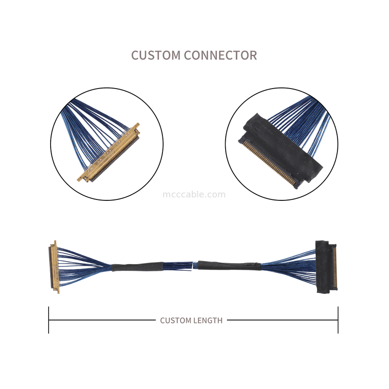 Lvds JAE Micro Coaxial Cable FI JT40C CSH1 до HD1P040MA1 Для использования в устройствах виртуальной реальности