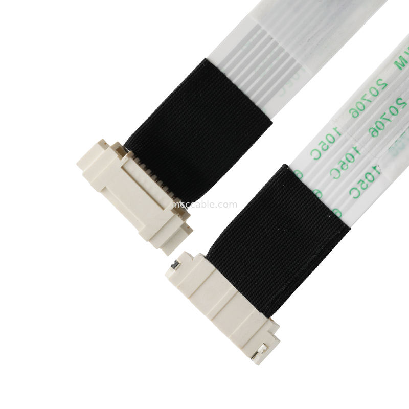 FFC/FPC IS100-L08T-C46-C Черный на HS100-L08N-N62 Черный светодиодный расширительный кабель FFC
