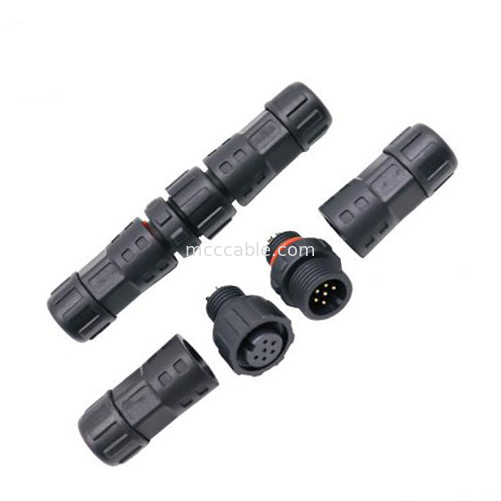 Фабрика Mini M12 8Pin водонепроницаемый круговой разъединитель кабельной розетки Промышленный IP67 степень защиты водонепроницаемый мужчина/женщина