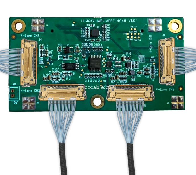 Промышленные камеры Беспилотные летательные аппараты LI-IMX290-MIPI 20525-030E-02 Micro Coaxial Connector Assembly 20Gbps/ Lane