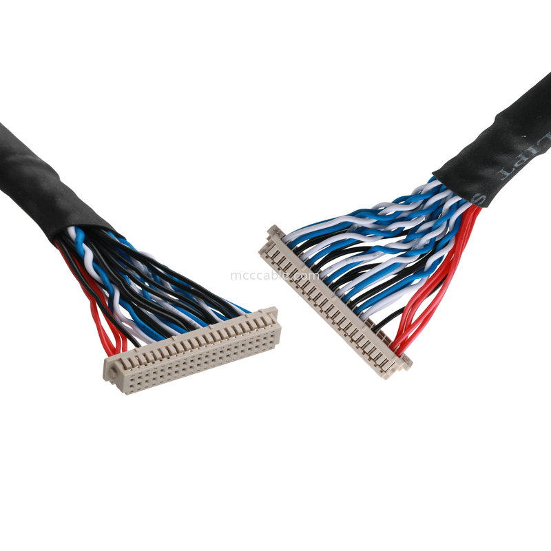 JAE FI-RE51HL-51Pin To  DF13-40DS Проводный кабель UL1061 30AWG Длина