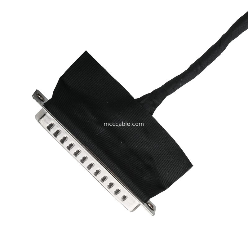 Сборка кабеля LVDS D-SUB Мужчина к Molex 51021-0400 и 20453-240T-01 Проводный разъем OEM/ODM