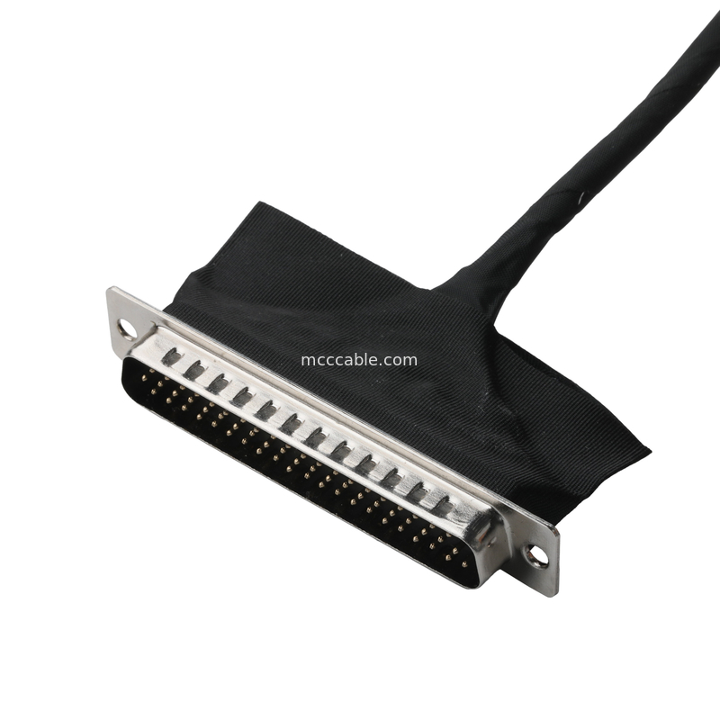 Сборка кабеля LVDS D-SUB Мужчина к Molex 51021-0400 и 20453-240T-01 Проводный разъем OEM/ODM
