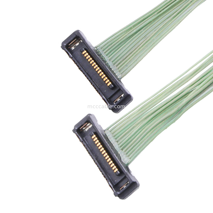 35P микрокоаксиальный кабель 20380-035t-06 Lvds соединитель 0,4 мм