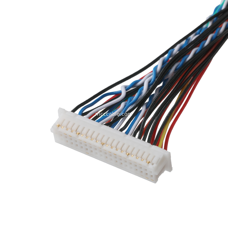 Кабель LVDS FI-X30HL 30P до DF20A-40P или 9P HSG Коаксиальный разъем кабеля OEM/ODM