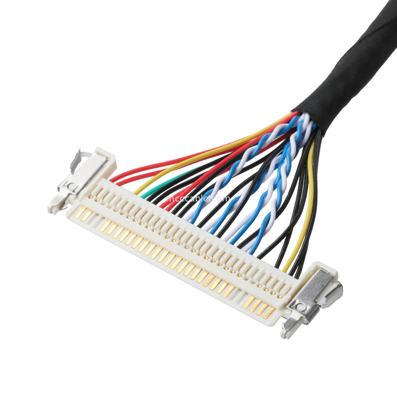 JAE FI-X30HL 30P 1,0 мм проход к JAE FI-S20S 20P и SHLP-6P LVDS кабельной сборке OEM/ODM