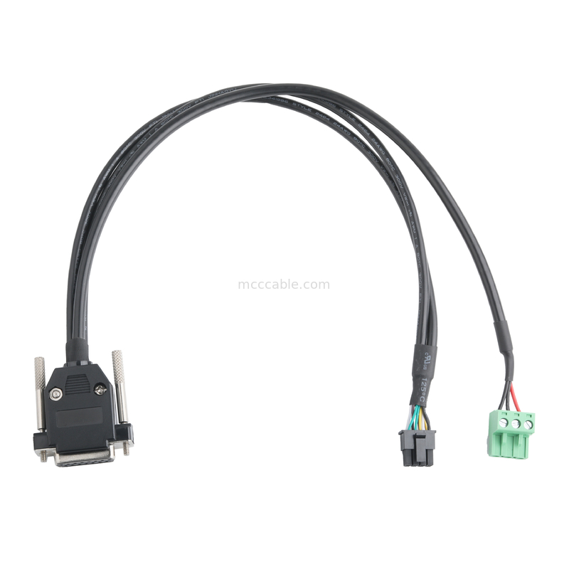 Коннекторы для промышленных кабелей на заказ DB-15P женский на HSG 43025-0800 ширина 3,0 мм и 691352710003 ширина 5,8 мм