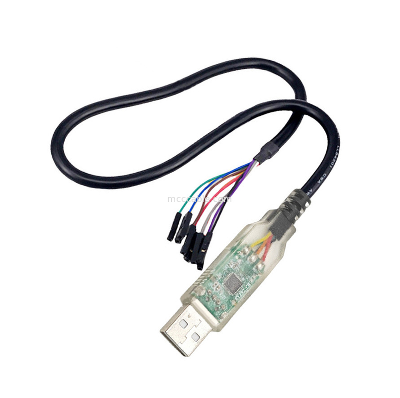 C232HD-DDHSP-0 FT232 Импортируемый чип USB к высокоскоростному UART серийный адаптер 3P кабель