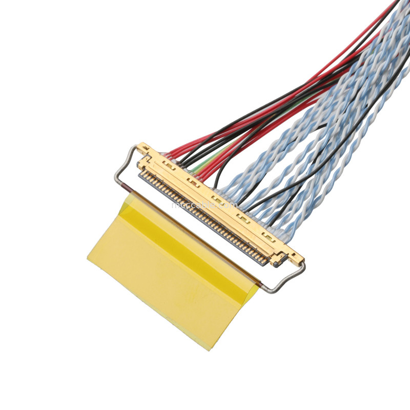 Сборка кабеля LVDS D-SUB Мужчина к Molex 51021-0400 и 20453-240T-01 Проводный разъем OEM/ODM