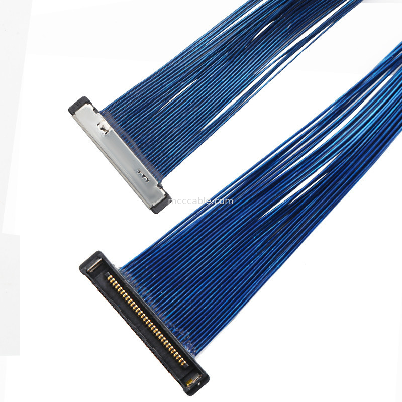 Соединитель дисплея 30 lvds собрания 20380-R30T-06 коаксиального кабеля EDP  Pin микро-