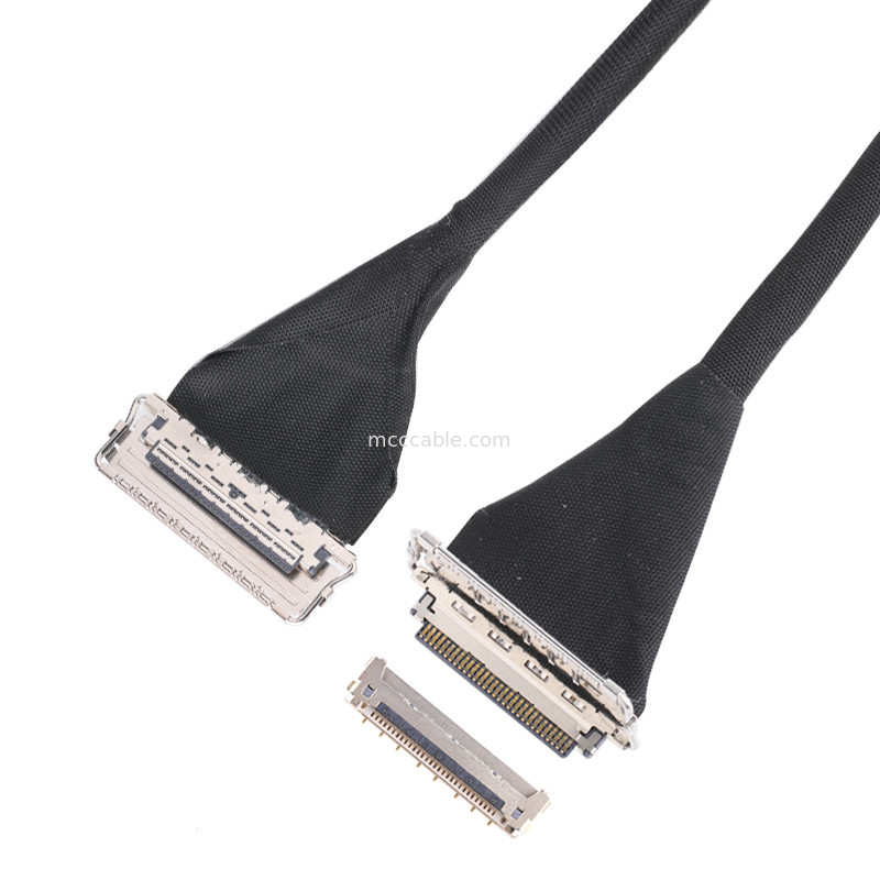 20679 0,4 мм Печать 20pin 30pin 40pin 50pin Micro Коаксиальный соединитель Горизонтальное направление
