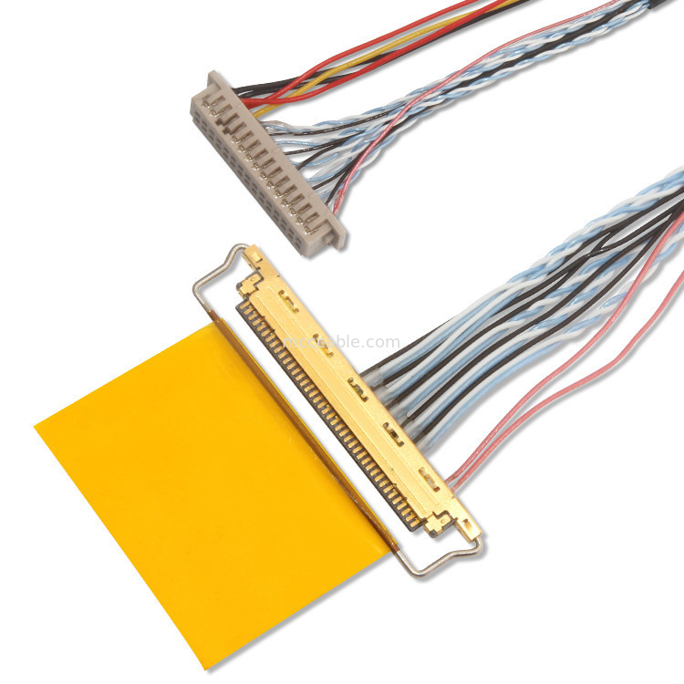1.25 мм 0,5 мм Lvds Коаксиальный кабель Df13 30ds 1.25 до 20453-240T-03 0,5 мм
