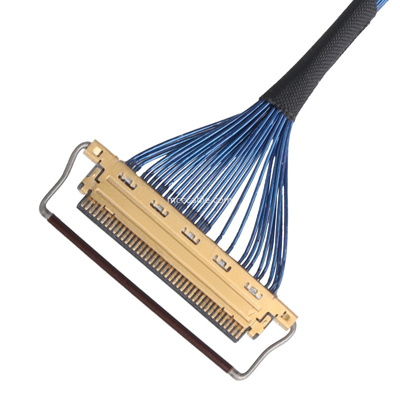 20453-240t-03 до 20453-230t-03 30P 40P 0,5 мм проход 36AWG Lvds кабельная сборка