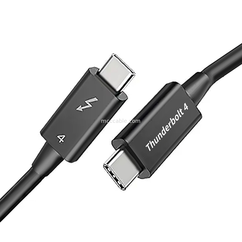 Thunderbolt 4 скорость 40 Гбит/с, поддерживает двойной 4K или один 8K дисплей