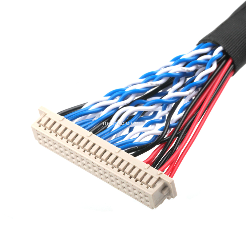 Кабель LVDS DF13-4008-1.250 10 до FI-X30HL и коаксиальный соединитель кабеля KW30-8P-10 800