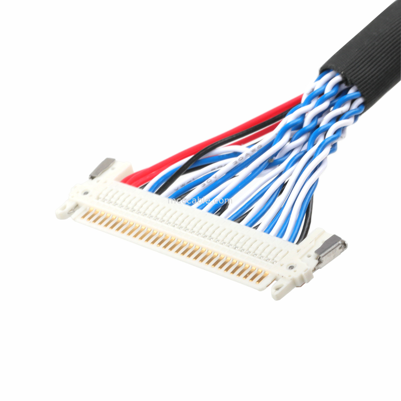 Кабель LVDS DF13-4008-1.250 10 до FI-X30HL и коаксиальный соединитель кабеля KW30-8P-10 800
