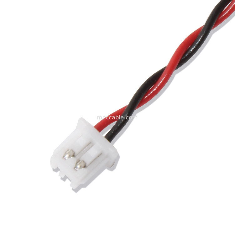 Кабель 22AWG UL1007 черное красное 2P соединителя проводки XHP-2 провода JST склеил кабель