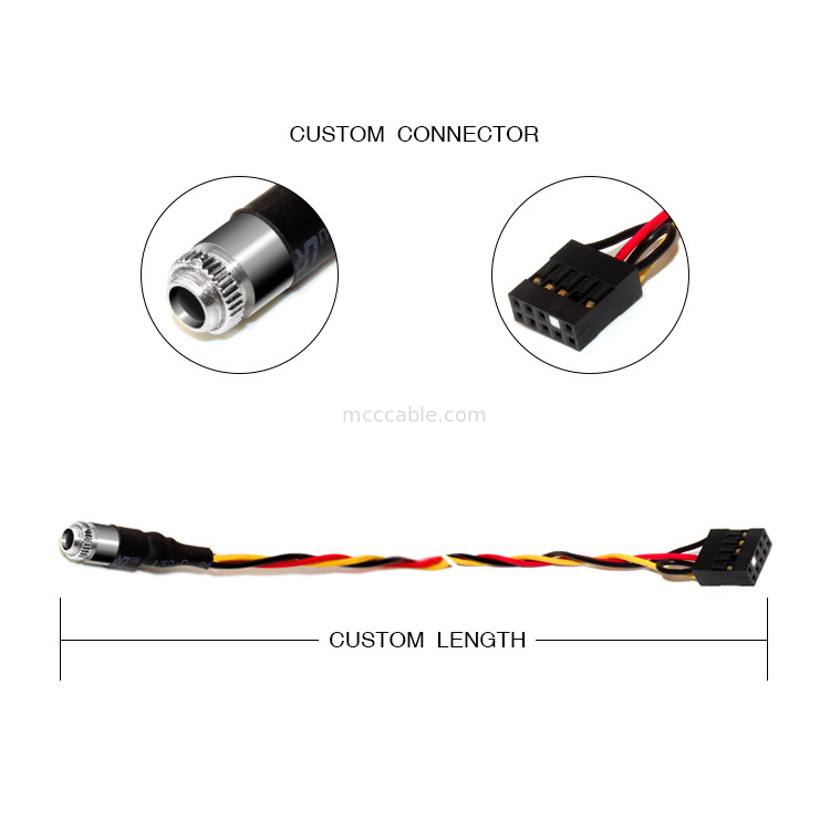 ДЕРЖАТЕЛЬ АУДИО ДЖЕК ПАНЕЛИ ЗАГОЛОВКА 3.5MM Molex 22-55-2101 ТАНГАЖА 10POS 2.54MM