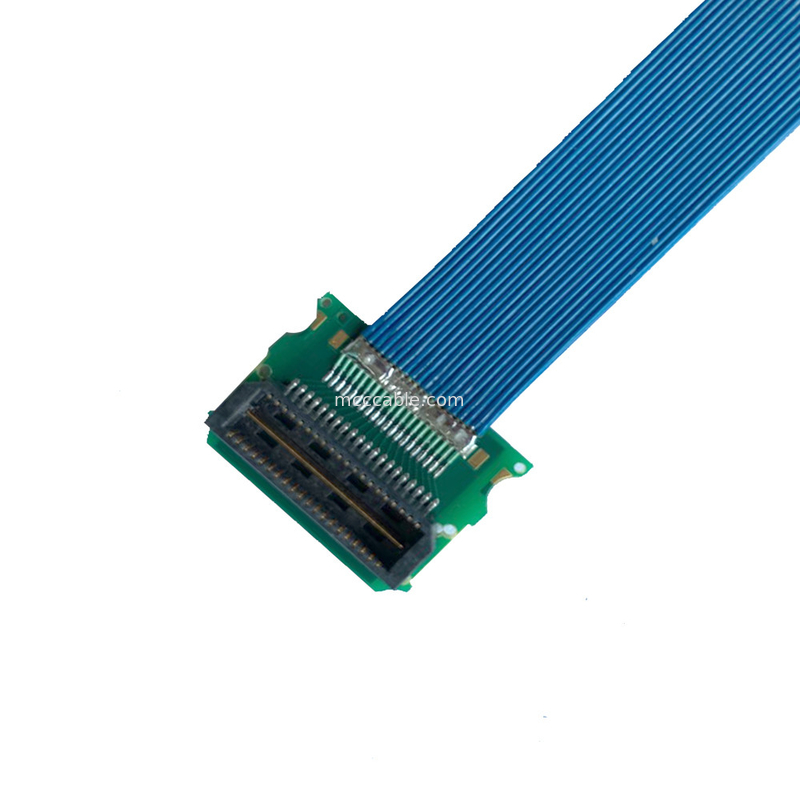 Соединитель дисплея lvds сборки кабеля Samtec QSH-030-01-F d 30pin 60pin 90pin